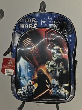 Star Wars Kids Backpack - Blue/Black/Red